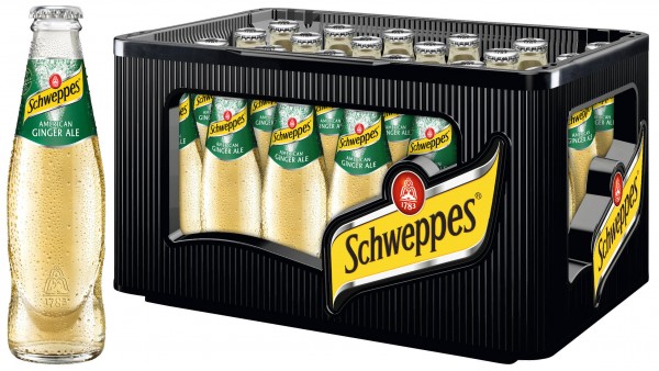 Schweppes American Ginger Ale 24x0,2l