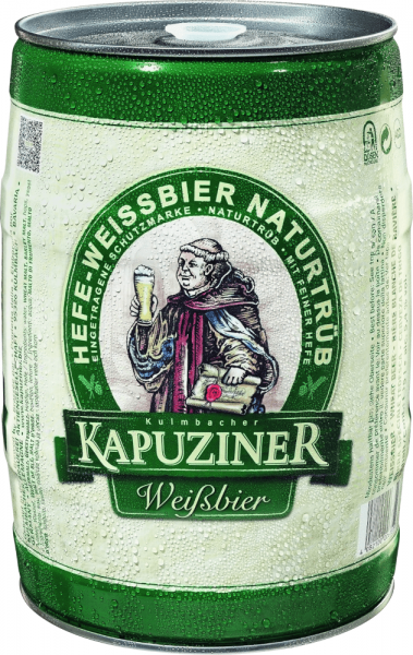 Kapuziner Weißbier Hell 5,0l Party Fass