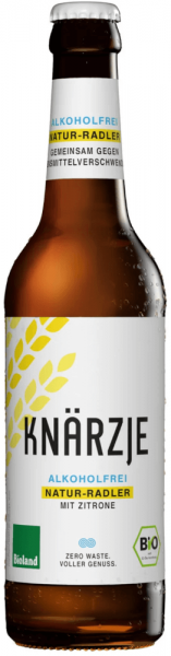 Knärzje Alkoholfrei Bio Natur Radler 24x0,33l