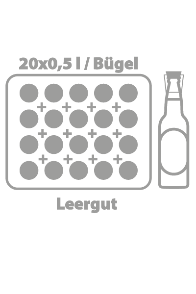 Leergut Bier 20er Bügel