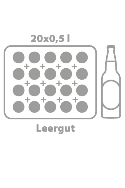 Leergut Bier 20er