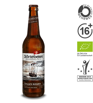 Störtebeker Bio Roggenweizen 20x0,5l