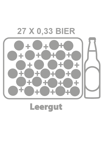 Leergut Bier 27er