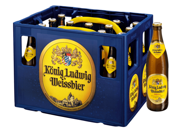 König Ludwig Weißbier Hell 20x0,5l