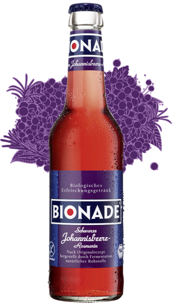 Bionade Johannisbeere Rosmarin 12x0,33l