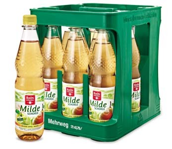 Rhön Milde Apfel Birne 12x0,75l Pet