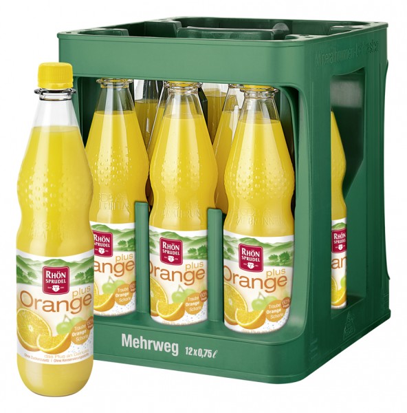 Rhön Sprudel Orange Plus 12x0,75l Pet