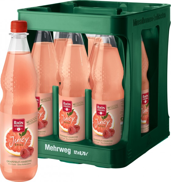 Rhön Sprudel Juicy Grapefruit Himbeere 12x0,75l Pet
