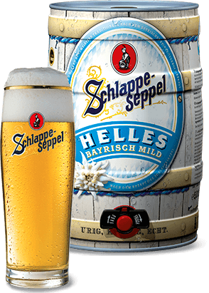 Schlappeseppel Helles 5,0l Party Fass