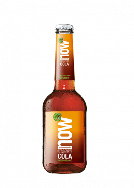 Now Orange Cola Bio Limo 10x0,33l