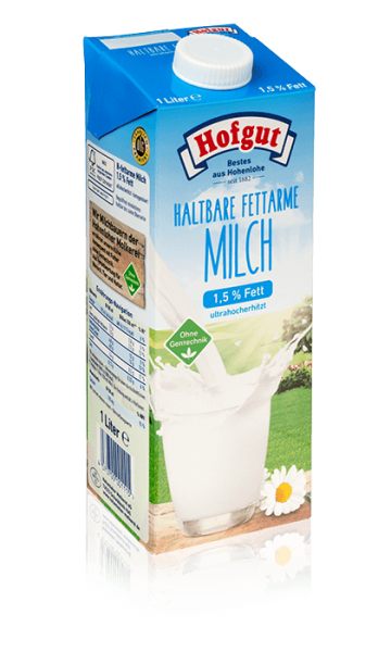 Hofgut H-Milch 1,5% 12x1,0l